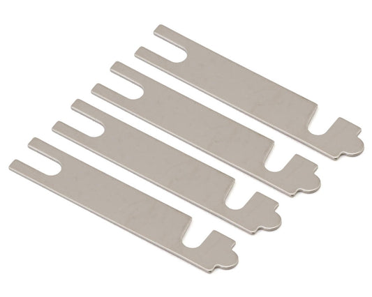 Team Associated DC10 0.5mm Arm Mount Spacers (4) (ASC72212)