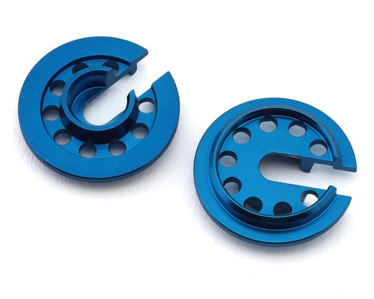 Team Associated DC10 Aluminum Shock Spring Cup Retainers (2) (ASC72222)