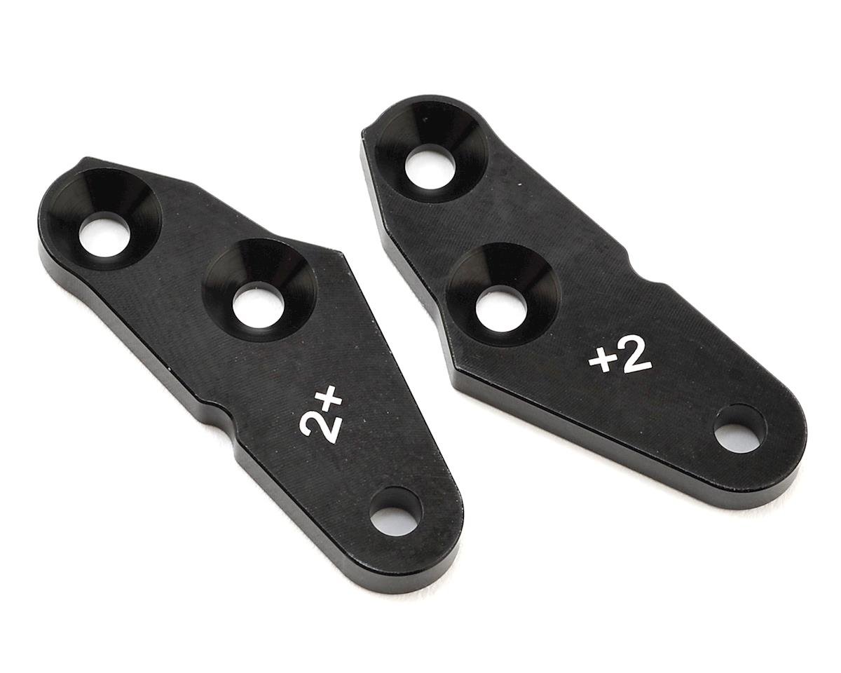 Team Associated RC8B3 Factory Team Aluminum +2 deg Steering Block Arms (ASC81063)