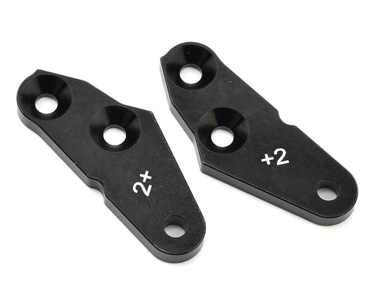 Team Associated RC8B3 Factory Team Aluminum +2 deg Steering Block Arms (ASC81063)