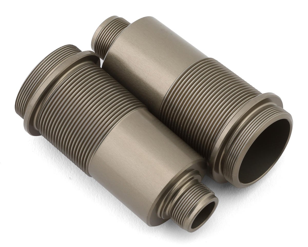 Team Associated RC8B4.1 16mm Hard Anodized Front Shock Body (2) (26.5mm) (ASC81162)