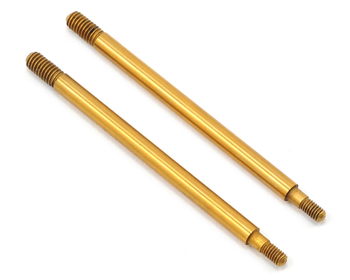 Team Associated RC8T3 33.5mm Ti-Nitride Front Shock Shaft (2) (ASC81172)