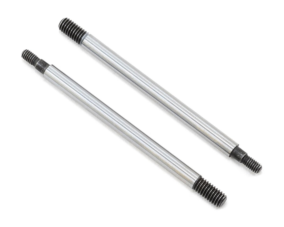 Team Associated 30.5mm RC8B3 Factory Team "Chrome Finish" Front Shock Shaft (2) (ASC81174)