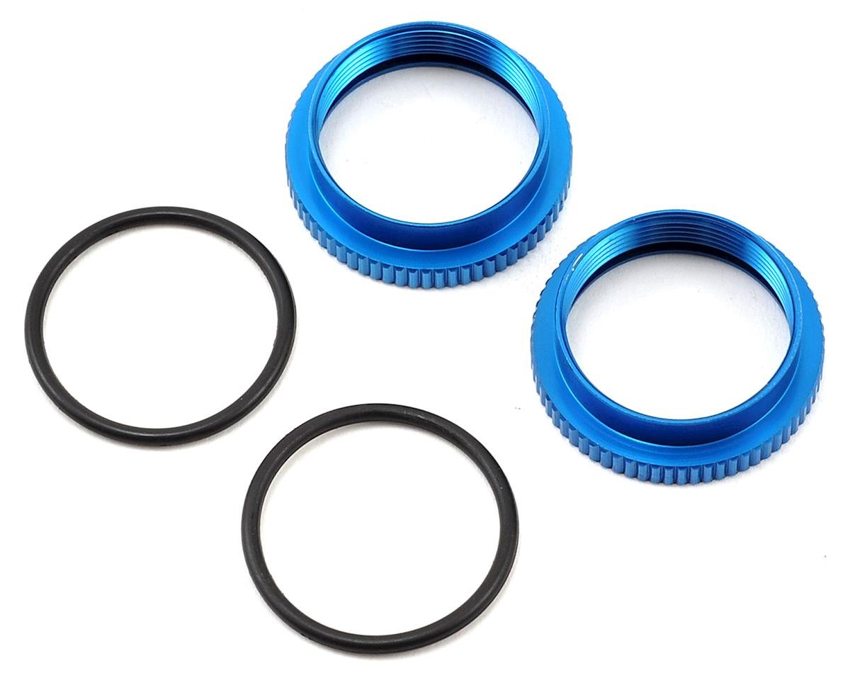 Team Associated 20mm Aluminum Spring Collars (2) (ASC81221)