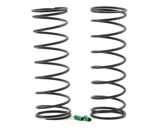 Team Associated RC8B3.1 Front V2 Shock Spring Set (Green - 4.9lb/in) (2) (ASC81222)