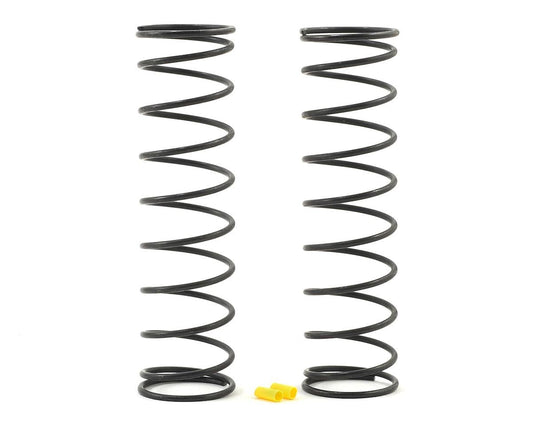 Team Associated RC8B Rear V2 Shock Spring Set (Yellow - 4.4lb/in) (2) (ASC81232)