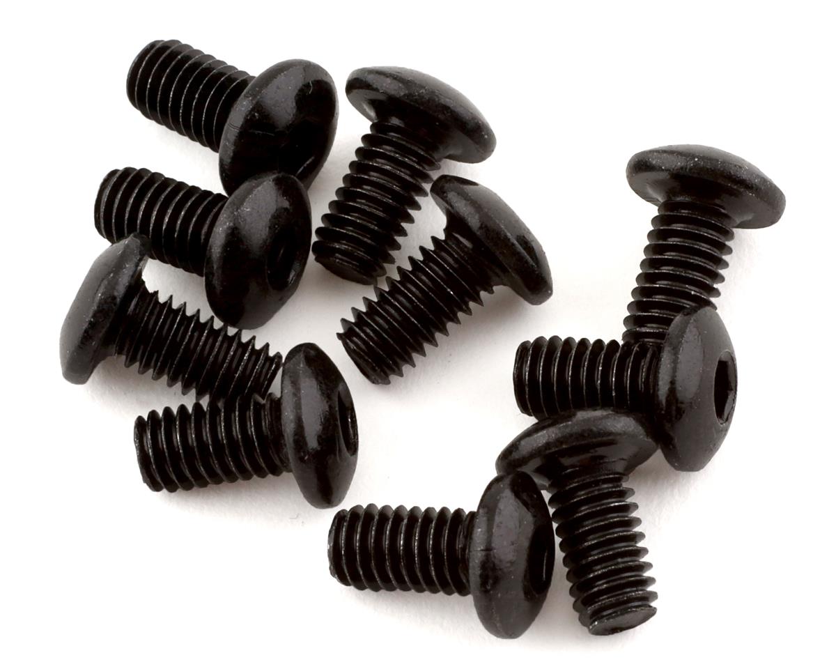 Team Associated 4x8mm Button Head Screws (10) (ASC81265)