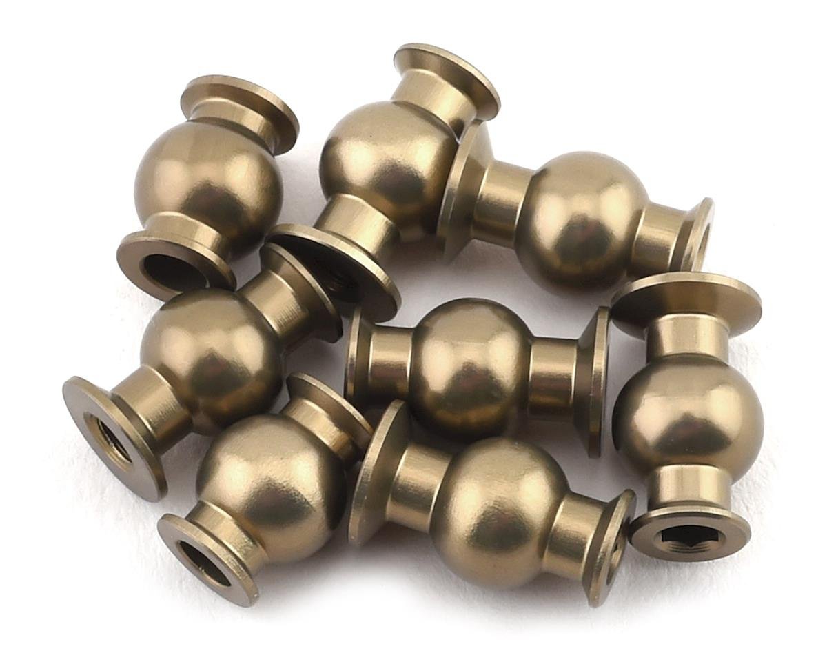 Team Associated Factory Team Aluminum Turnbuckle Ball Set (8) (ASC81408)