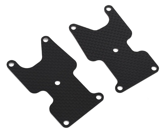 Team Associated RC8 B3.2 1.2mm Carbon Fiber Rear Suspension Arm Inserts (2) (ASC81436)
