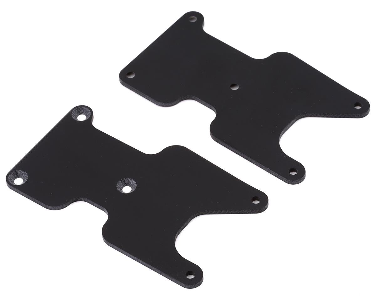 Team Associated RC8B3.2 Factory Team 2.0mm G10 Rear Suspension Arm Inserts (2) (ASC81437)