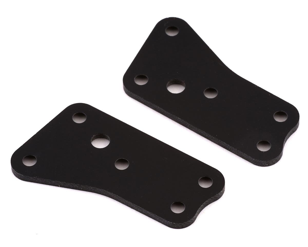 Team Associated RC8B3.2 2.0mm G10 Front Upper Suspension Arm Inserts (2) (ASC81445)