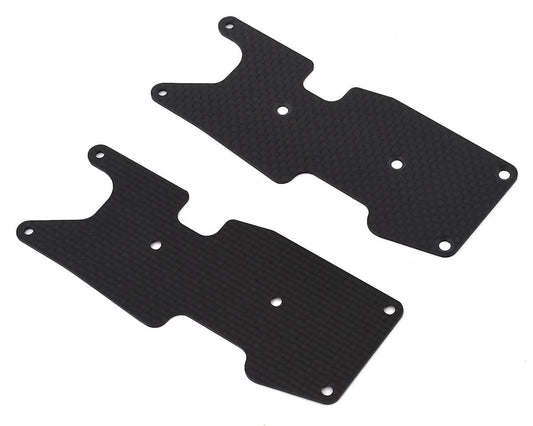 Team Associated RC8T3.2 FT 1.2mm Carbon Fiber Rear Suspension Arm Inserts (ASC81474)
