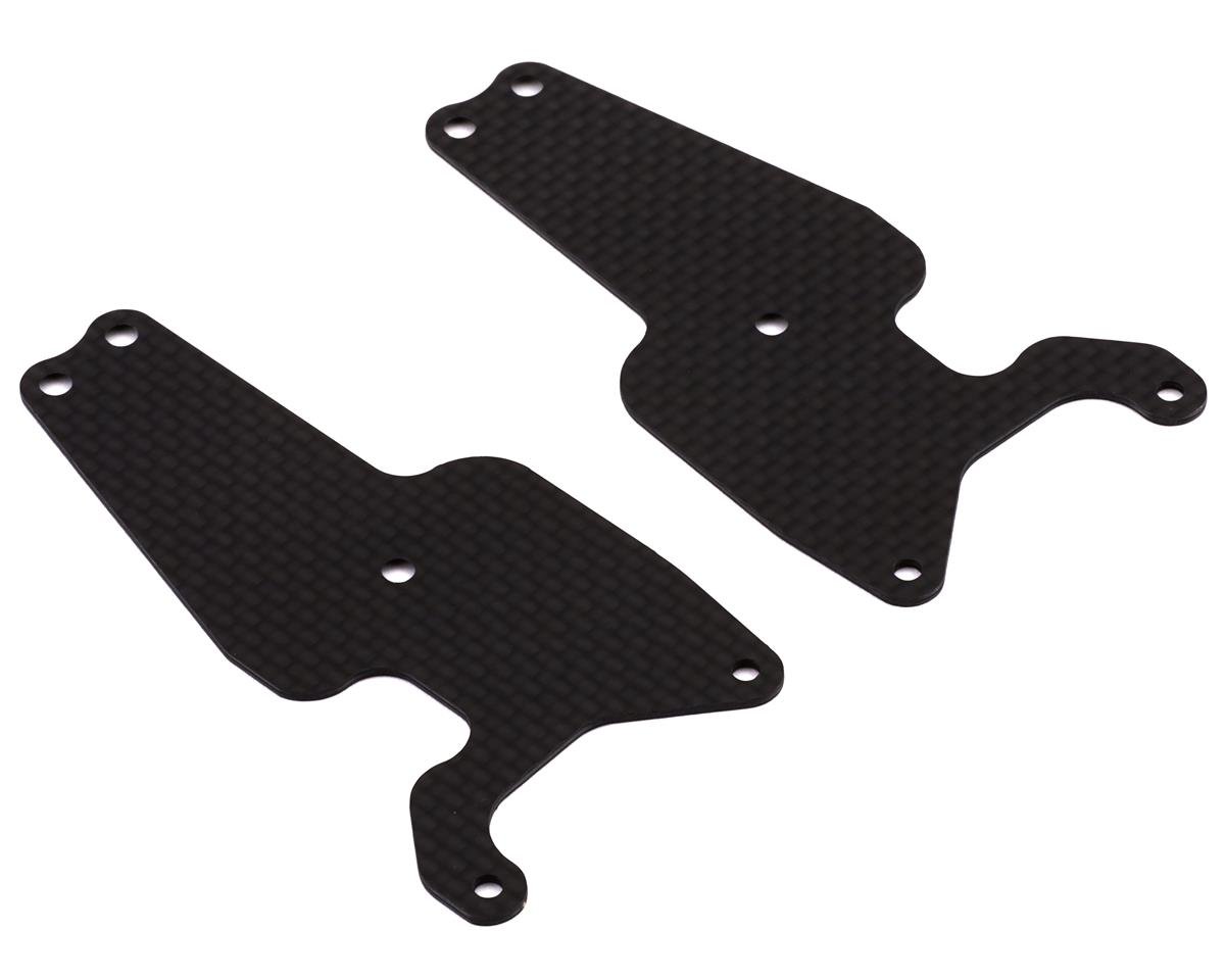 Team Associated RC8T3.2 FT 1.2mm Carbon Fiber Front Lower Suspension Arm Inserts (ASC81478)