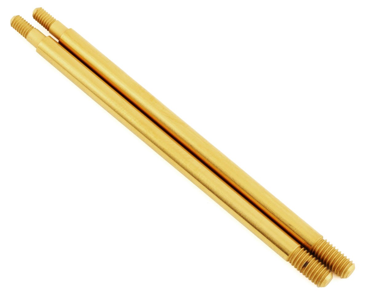 Team Associated 3.5x44.5mm TiN Rear Shock Shafts (ASC81611)
