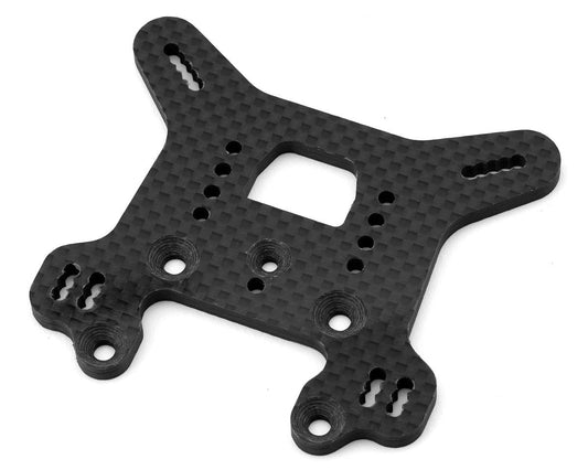 Team Associated RC8B4.1 Factory Team Carbon Fiber Rear Shock Tower (36.5mm) (ASC81635)