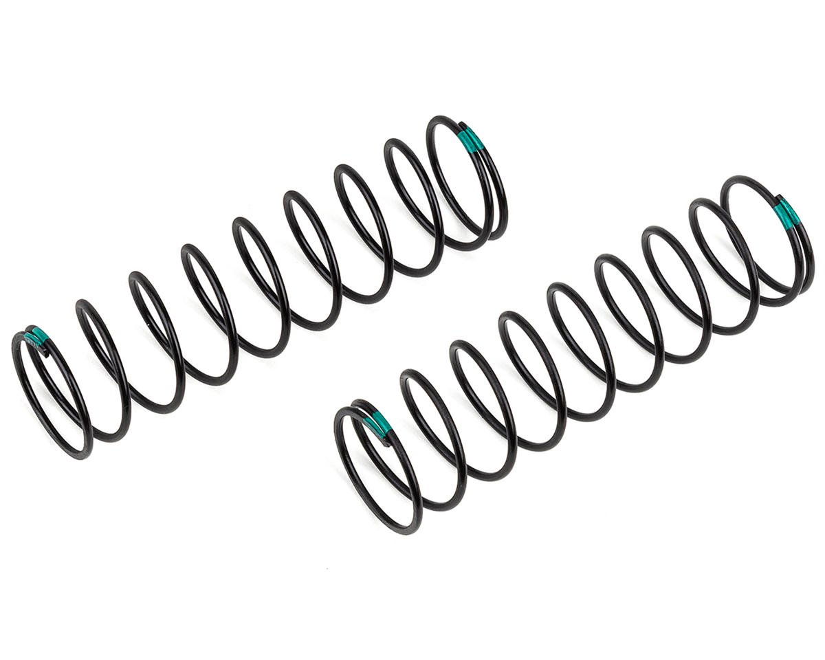 Team Associated RC8B4.1 16mm Rear Shock Spring Set (2) (Green) (ASC81663)