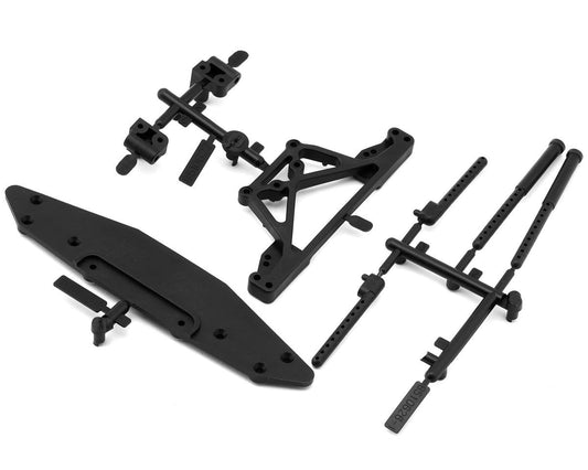 Team Associated RC10DS Front Bumper & Body Posts Set (ASC8822)