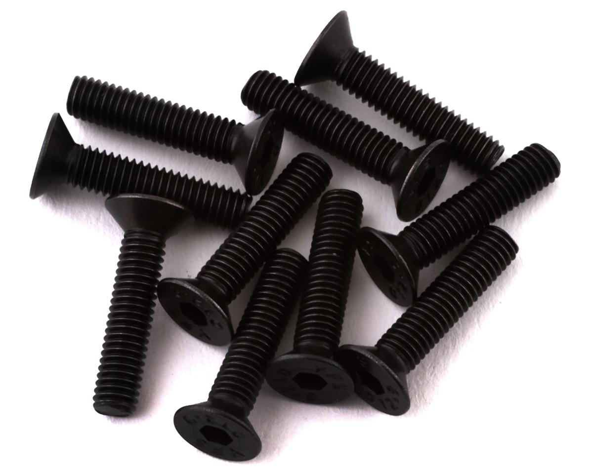 Team Associated Flat Head Cap Screw M3x14mm (10) (ASC89208)