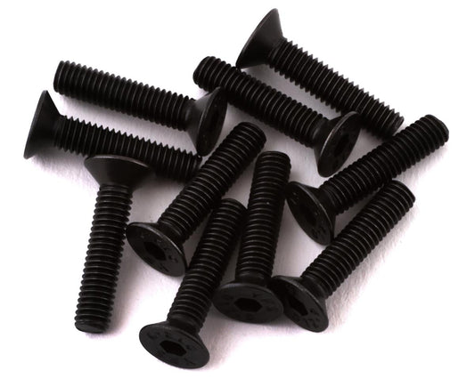 Team Associated Flat Head Cap Screw M3x14mm (10) (ASC89208)