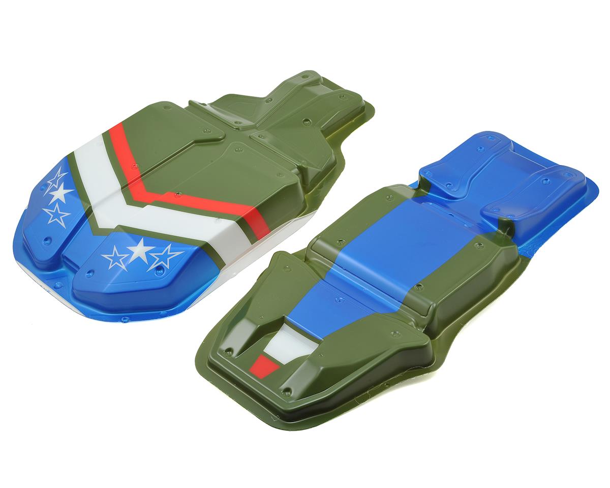 Team Associated Nomad Body Set (Green) (ASC89606)