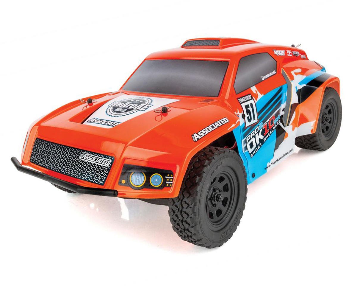 Team Associated Pro2 DK10SW 2WD 1/10 Brushless Dakar Rally Racer (Orange) (ASC90038C)