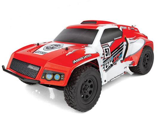 Team Associated Pro2 DK10SW 2WD 1/10 Brushless Dakar Rally Racer (Red) (ASC90039C)