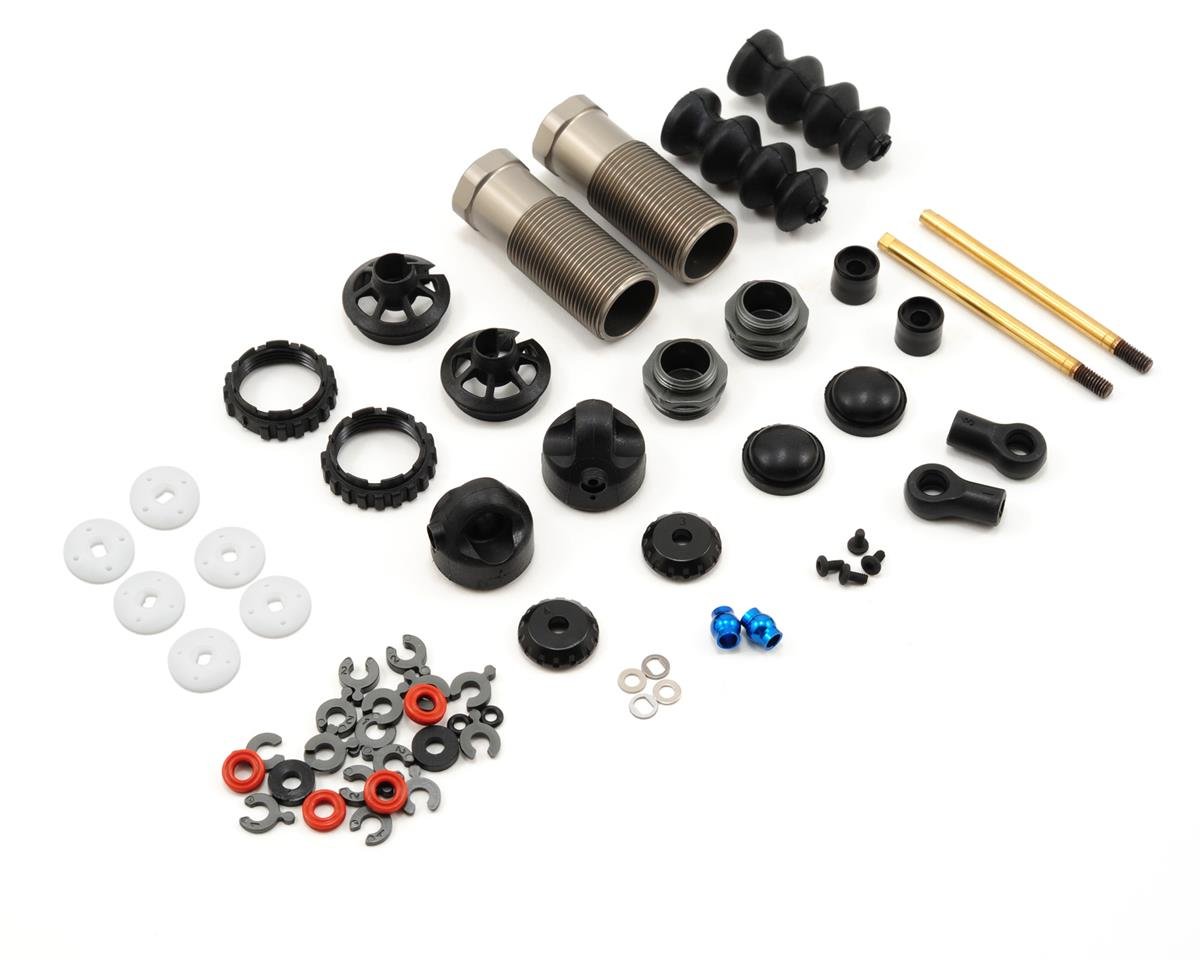 Team Associated Factory Team 13x30mm Hard Anodized Rear Shock Kit (ASC91109)