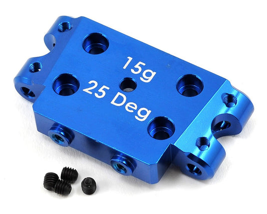 Team Associated Factory Team 25 Degree Aluminum Bulkhead (ASC91367)
