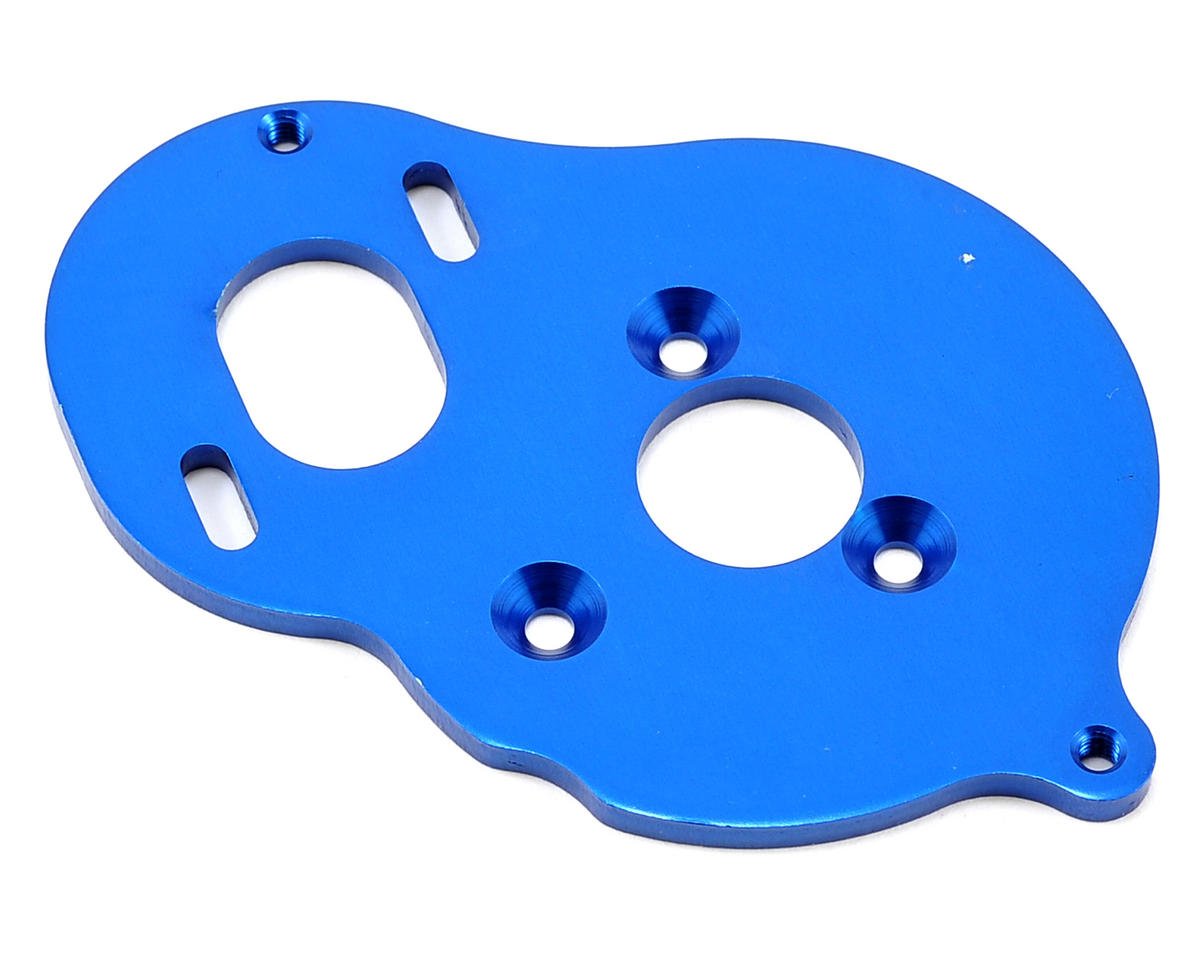 Team Associated Motor Plate (Blue) (ASC91428)