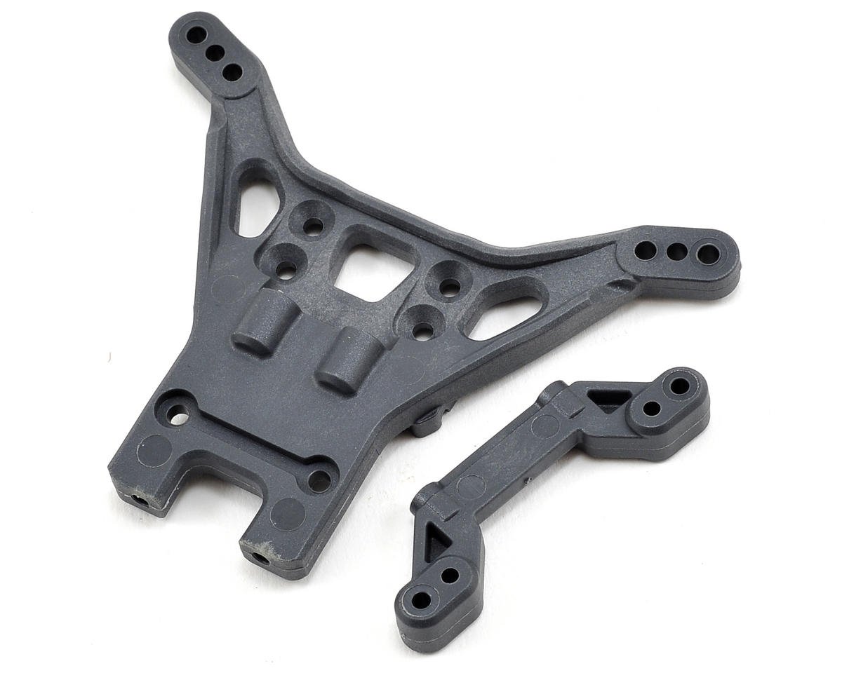Team Associated B5M Factory Team Rear Shock Tower & Camber Mount (Hard) (ASC91519)