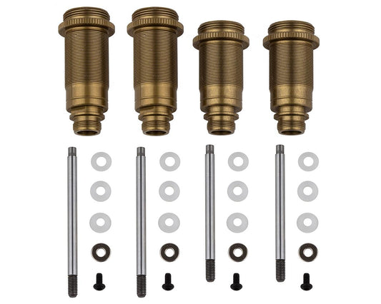 Team Associated Factory Team FOX Kashima Coated V2 Shock Set (12x23/12x27.5mm) (ASC91590)
