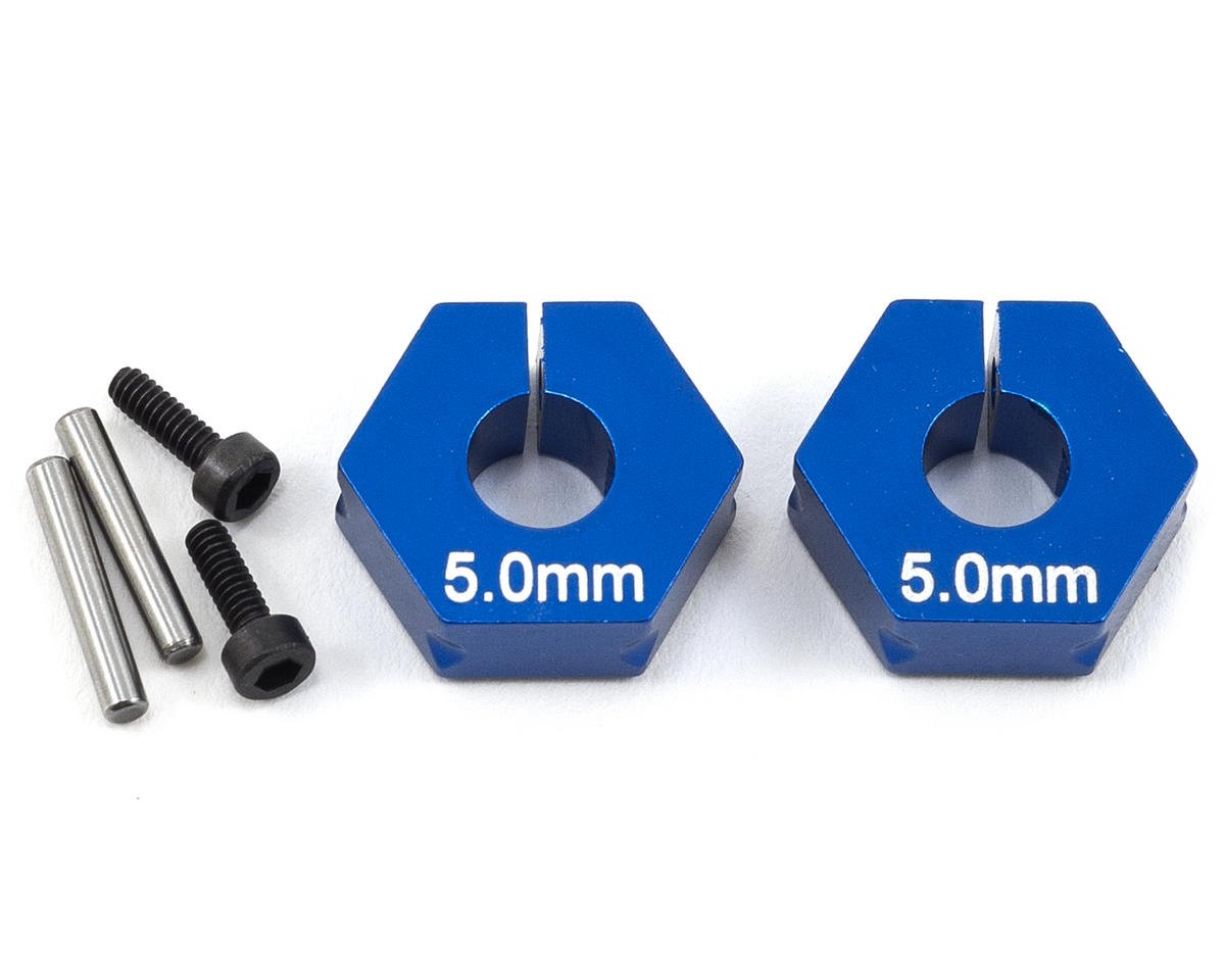 Team Associated 5.0mm Factory Team Aluminum Clamping Wheel Hex (2) (ASC91609)