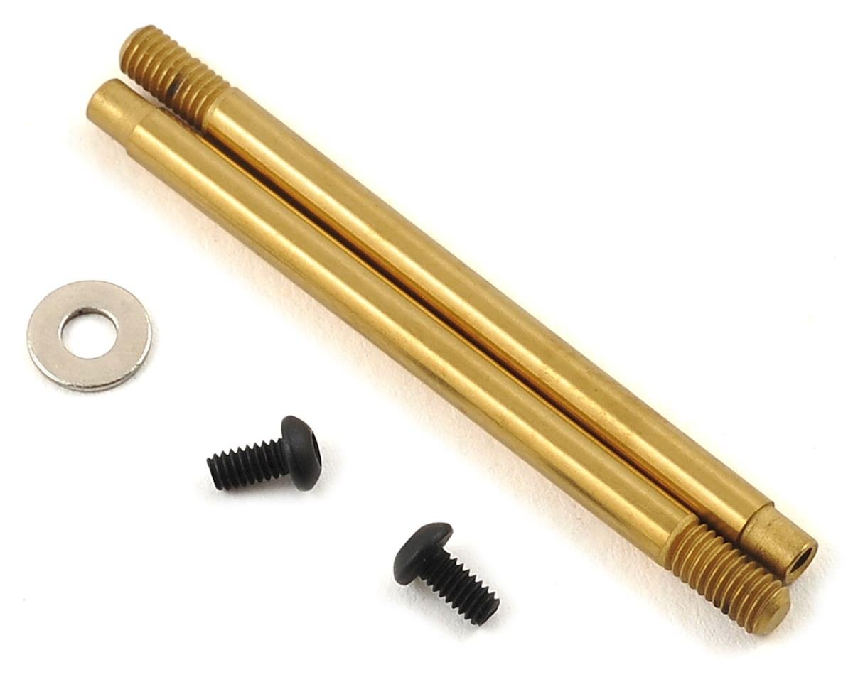 Team Associated 3x23mm V2 Ti-Nitride Screw Mount Front Shock Shaft (2) (ASC91617)