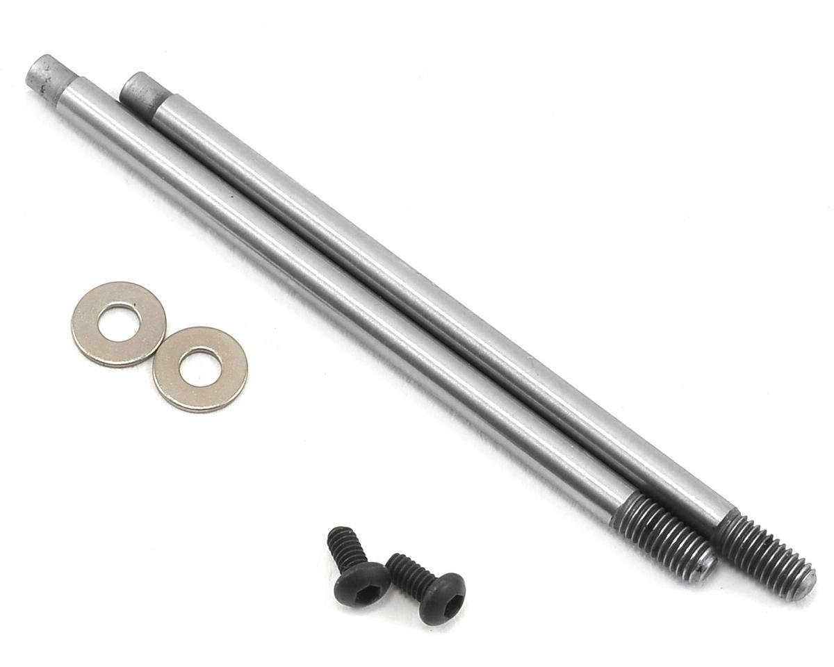 Team Associated 3x35mm V2 Chrome Screw Mount Truck Rear Shock Shaft (2) (ASC91624)