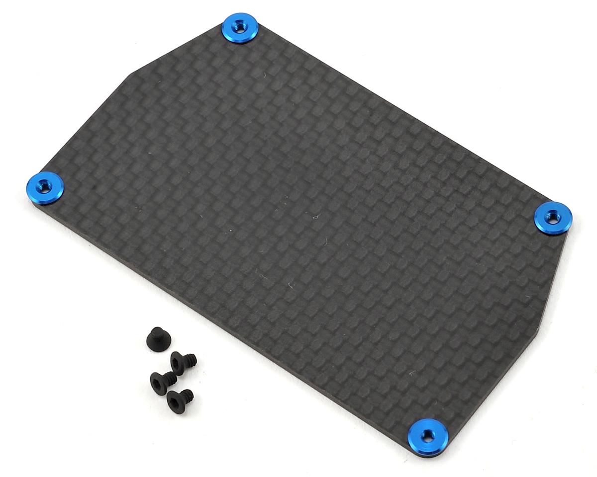 Team Associated B6 Factory Team Graphite ESC Plate (7.5g) (ASC91754)