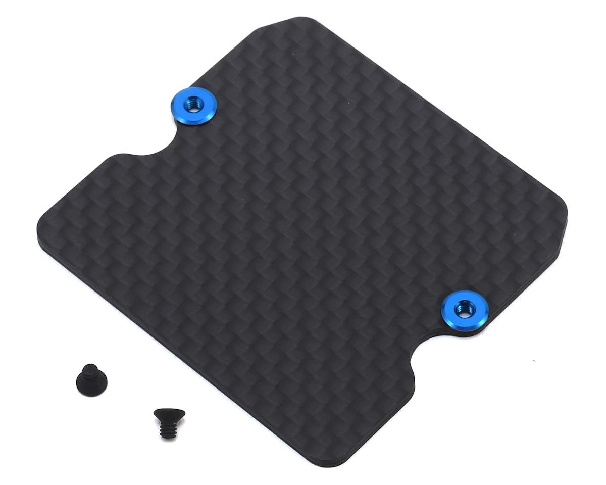 Team Associated B6 Factory Team Graphite Servo Chassis Plate (5g) (ASC91761)