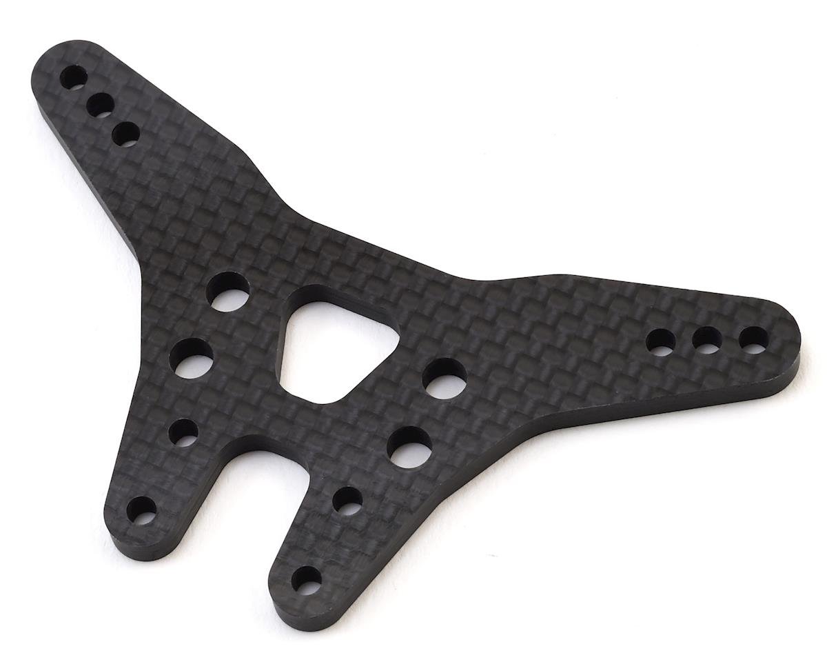 Team Associated B6.1/B6.1D Carbon Fiber Rear Shock Tower (Long) (ASC91770)