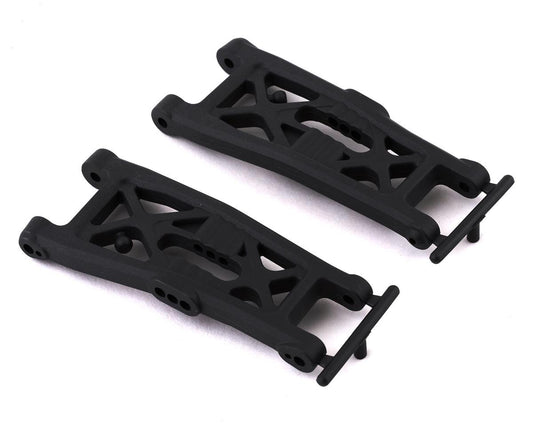 Team Associated RC10B6 Factory Team Carbon Front Suspension "Gullwing" Arms (ASC91872)