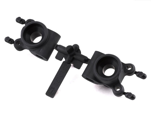 Team Associated RC10B6.2 Factory Team Rear Hubs (Carbon) (ASC91876)
