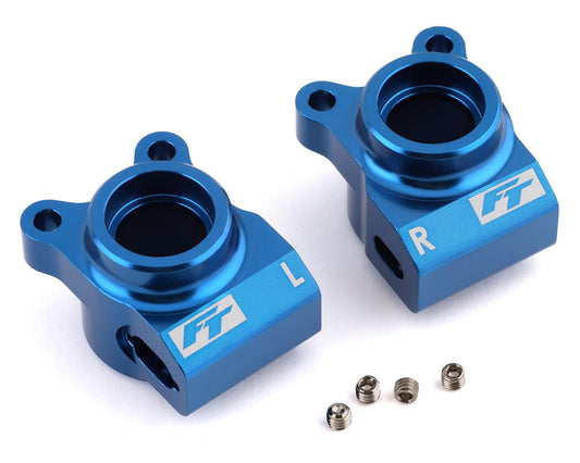 Team Associated RC10B6.2 Factory Team Aluminum Rear Hubs (Blue) (ASC91877)