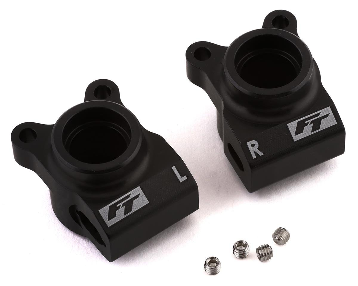 Team Associated RC10B6.2 Factory Team Aluminum Rear Hubs (Black) (ASC91878)