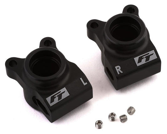 Team Associated RC10B6.2 Factory Team Aluminum Rear Hubs (Black) (ASC91878)