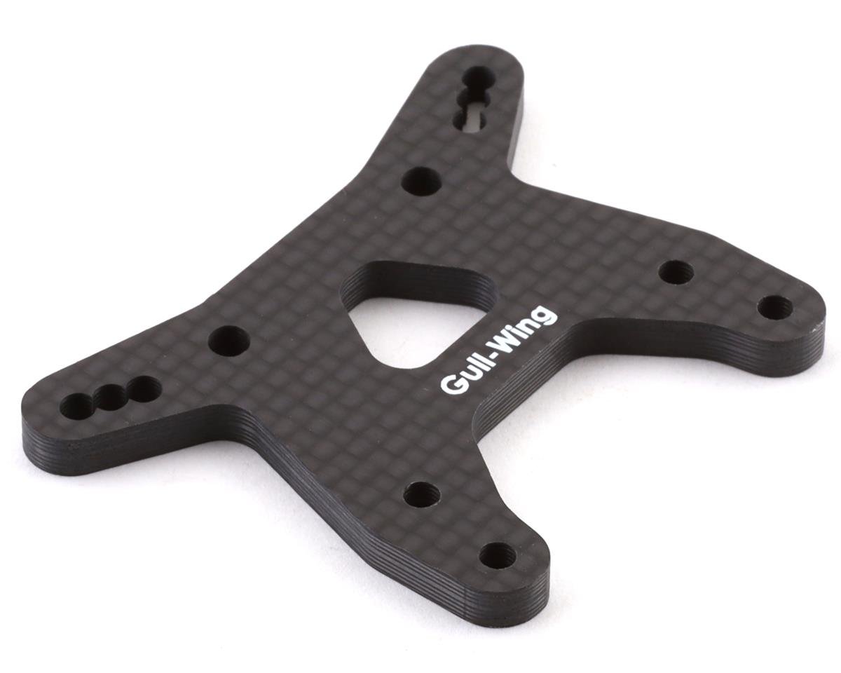 Team Associated RC10B6.3 Carbon Fiber "Gullwing" Front Shock Tower (ASC91880)