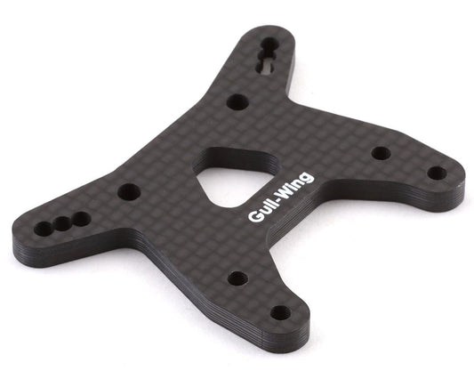 Team Associated RC10B6.3 Carbon Fiber "Gullwing" Front Shock Tower (ASC91880)