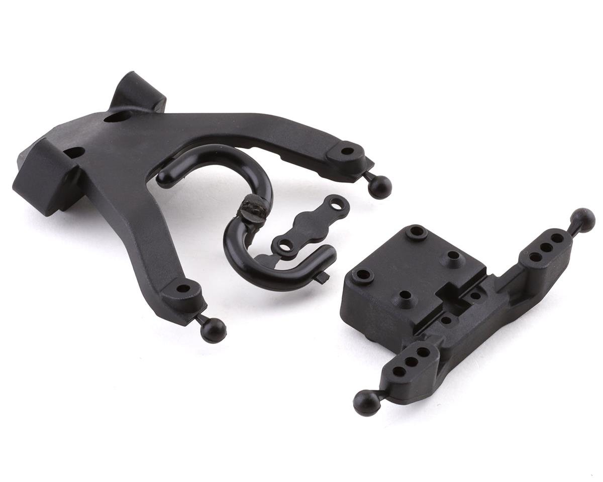 Team Associated RC10B6.3 Front Top Plate & Ballstud Mount (ASC91884)