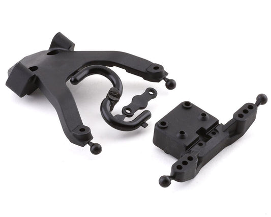 Team Associated RC10B6.3 Front Top Plate & Ballstud Mount (ASC91884)