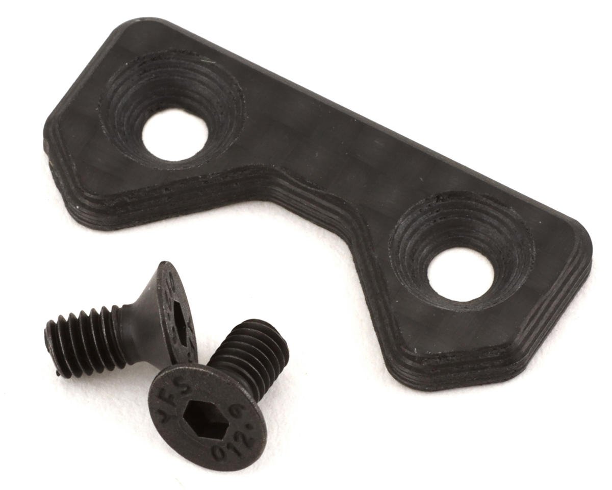 Team Associated Factory Team 1/10 Front One-Piece Carbon Fiber Wing Button (ASC91916)
