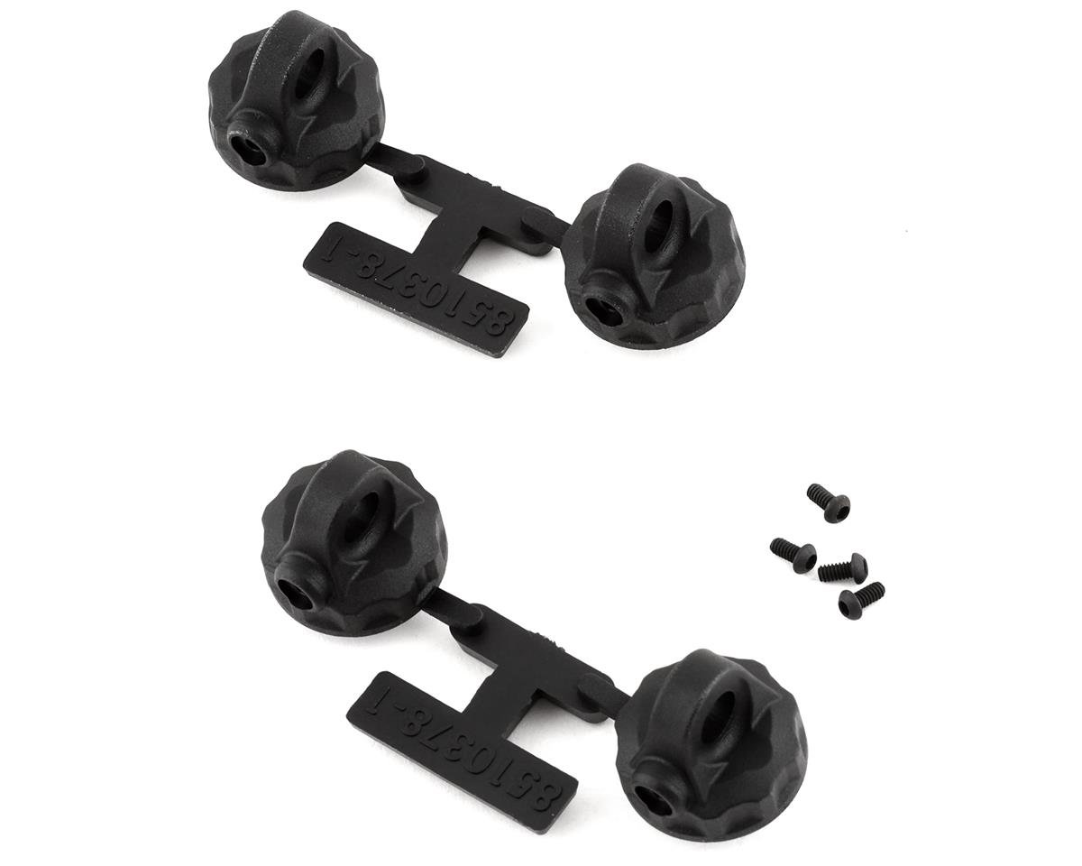 Team Associated 13mm Shock Caps (4) (ASC91926)