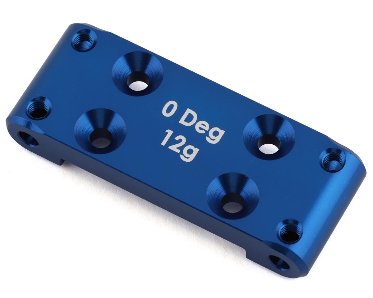 Team Associated RC10B6.4 Aluminum Front Bulkhead (Blue) (ASC91987)
