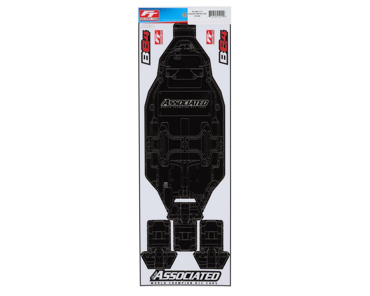 Team Associated RC10B6.4 Factory Team Chassis Protective Sheet (+3mm) (ASC91999)